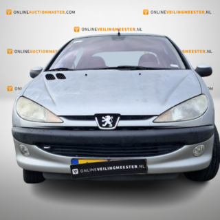 Personenauto, Peugeot, 206, 1.4 Gentry, Grijs, 2001