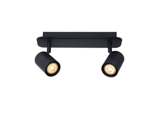 Lucide Lennert Wandspot  GU10  2x 5W  Zwart