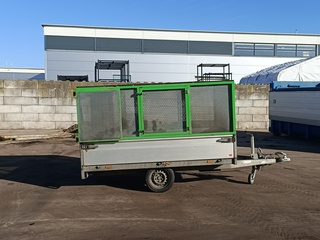 Enkelas kipper aanhanger, Hapert, 2013