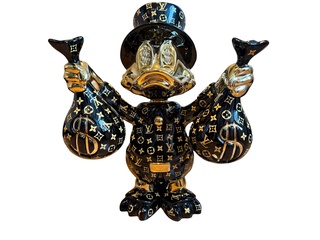 Dagobert Duck beeld, Lior24