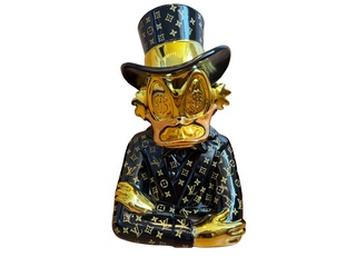 Dagobert Duck beeld, Lior24