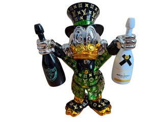 Dagobert Duck beeld, Lior24