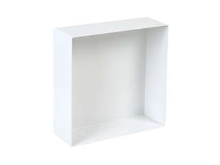 Plieger Inbouw Nis RVS Wit 30x30x10cm Waterproof