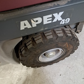 Veegmachine, Powerbrush, Apex 49