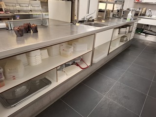 Horeca werkbank met spoelbak