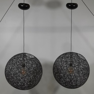 2x Bolvormige hanglamp , Moooi, Random light small