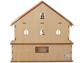 Small Foot Houten Adventskalender Woonkamer met Lichtjes