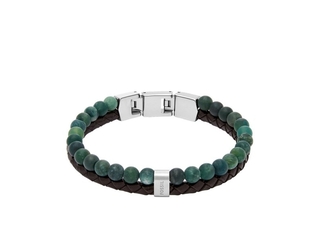 Fossil JF04854040 Heren Armband 21.5cm  Zilverkleurig