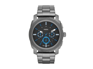 Fossil FS4931 Horloge Staal Grijs  45 mm