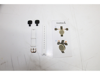 Garmin Lily Horlogebandje 14mm Italiaans Leer Wit