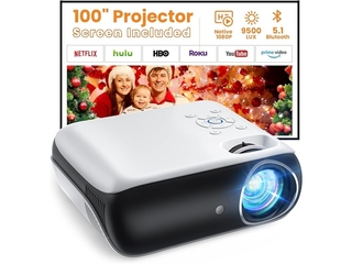 Hopvision BeamerFull HD 1080 Zwart/Wit