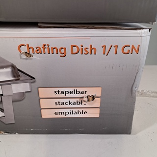 2x Chafing Dish, Batscher, 1/1 GN