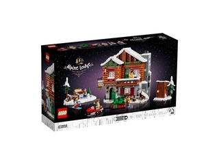 Lego 10325 Icons Skihut Modelhuis Bouw en Decoratie Set