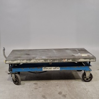 Verrijdbare heftafel