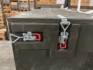 4x Houten transportkist