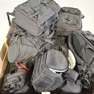 Partij diverse tassen, O.a Lowpro