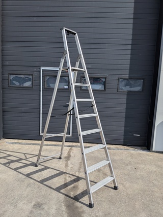 Werktrap 7-treeds met bordes, Kelfort, SP-8