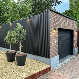 Ca. 10x HKC WPC Wandpaneel 290×22, Black, 2026