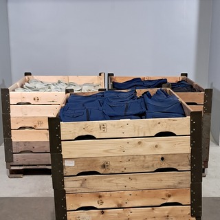 3x Partij broeken, pantalons en overhemden