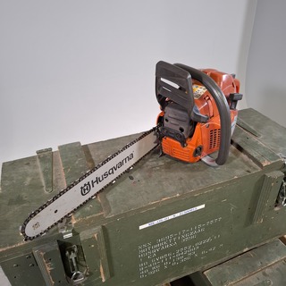 3x Kettingzaag in transportkist, Husqvarna, 359G