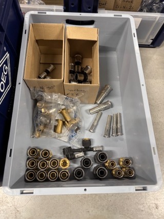 circa 250 Diverse perskoppeling, Henco