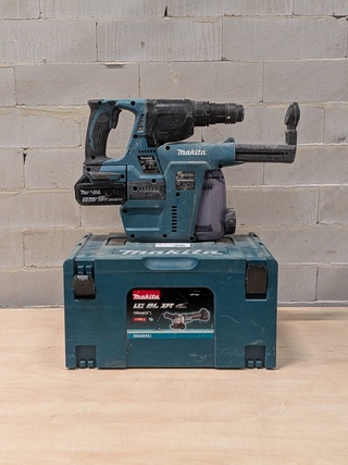 Accu boorhamer met filter, Makita DHR243, Makita DX07