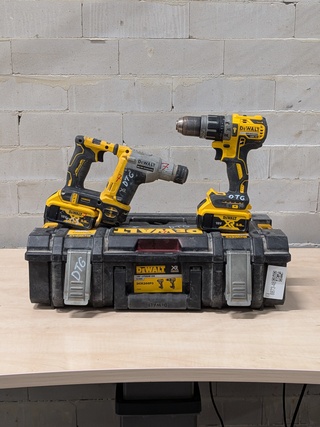 Accu boorhamer met accu schroefmachine, DeWalt DCD796, DeWalt DCH172