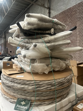 5x Tuintafel, Fonteyn