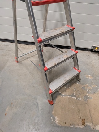 Werktrap 3-treeds met bordes, Altrex, Lima