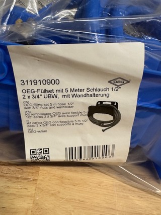 circa 60 Vulslangset CV, blauw