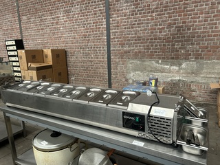 Koelvitrine 180x33x20, Vaiotec, VRXH1800/330