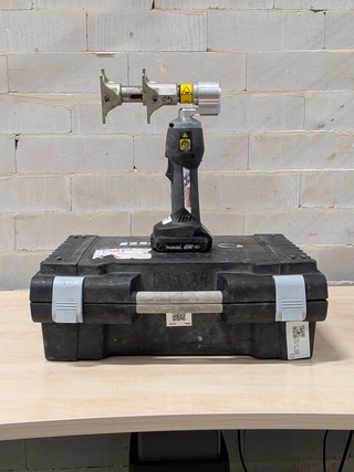 Accu persmachine met accu persopwijkmachine, Rehau, Rautool A-light2,