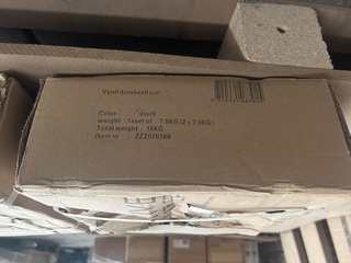 2x Set van 2 dumbbells 7.5 kg