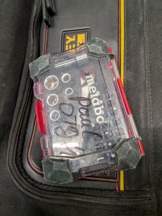 6x Gereedschapskoffer met inhoud