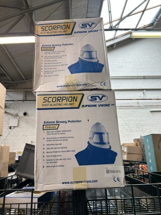 2x Straalhelm, Scorpion