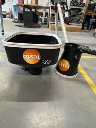 Vleugelradanemometer, Testo, 417