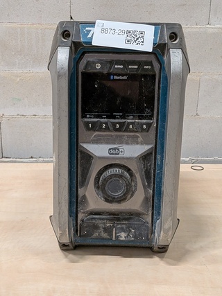 Bouwradio bluetooth / DAB+, Makita, MR007G, 2023