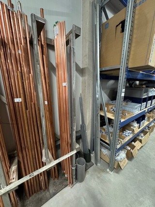 Ca. 28x Koperen buis