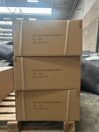 Ca. 27x Monitor arm 2 schermen, Sam Creative