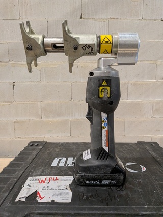 Accu persmachine met accu persopwijkmachine, Rehau, Rautool A-light2,