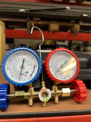 Airco meter set voor auto’s