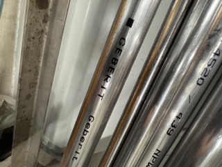 6x CV-buis, Geberit, Mapress