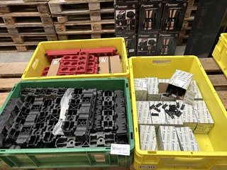 Partij meterkast en elektronica artikelen