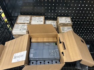 7x Installatiemateriaal w.o. aardlekschakelaar, Siemens