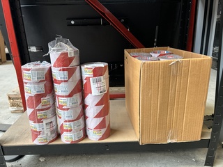 Ca. 42x Waarschuwingstape 66 m x 50 mm, Tesa