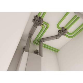 5x Doos geïsoleerde ventilatiebuis, Ubbink, Aerfoam