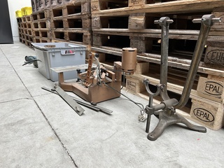 Partij retro/vintage gereedschap