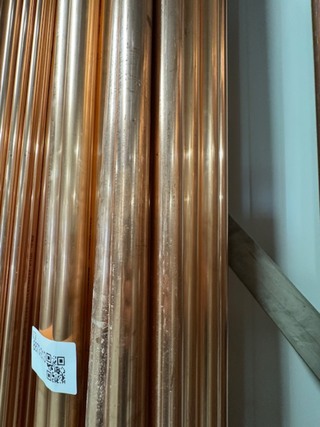 Ca. 29x Koperen buis