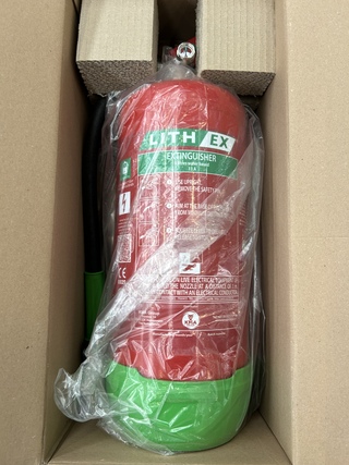 6x Accu brandblusser