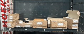 Ca. 600x Installatiemateriaal w.o. scheidingsrijgklem, Weidmüller, 214